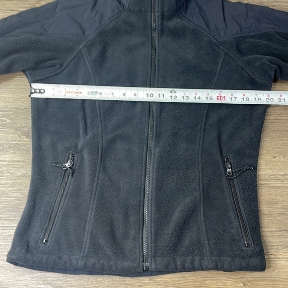 Columbia Women’s Black Zip Up Performance Fleece Jacket, size Medium - Picture 5 of 10